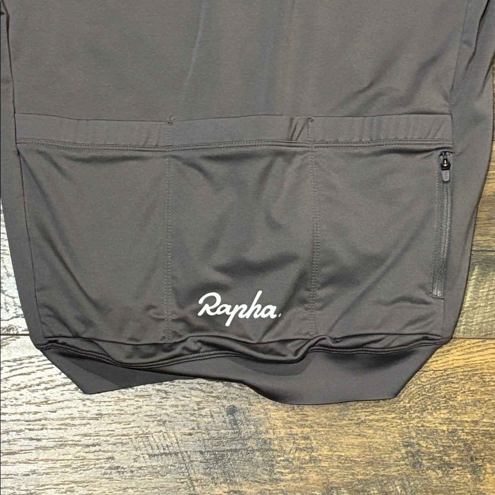 Rapha Dark Gray Performance Cycling Jacket - image 4